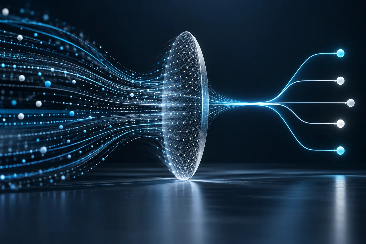 Analytical signals resolving into a clear intelligent decision structure