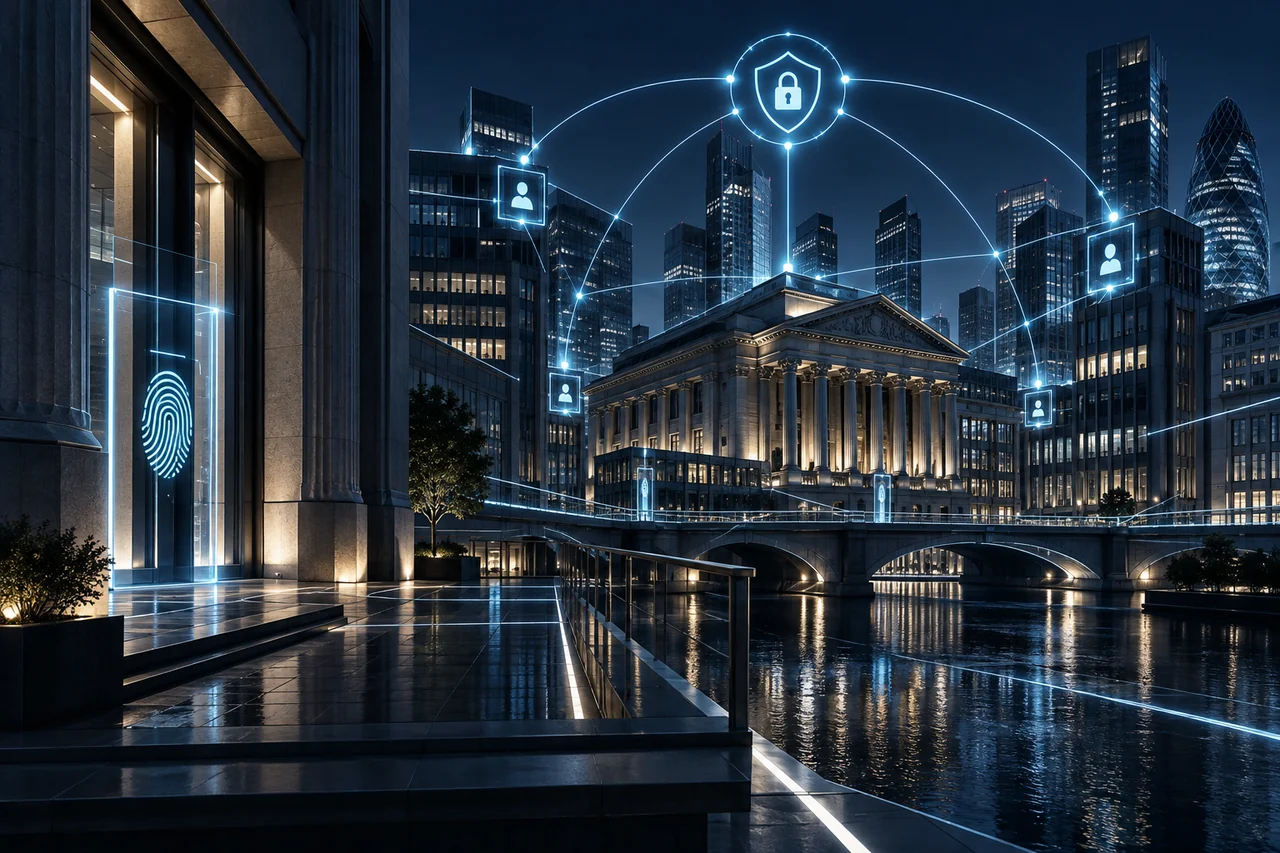 Protected financial infrastructure and verified identity connections