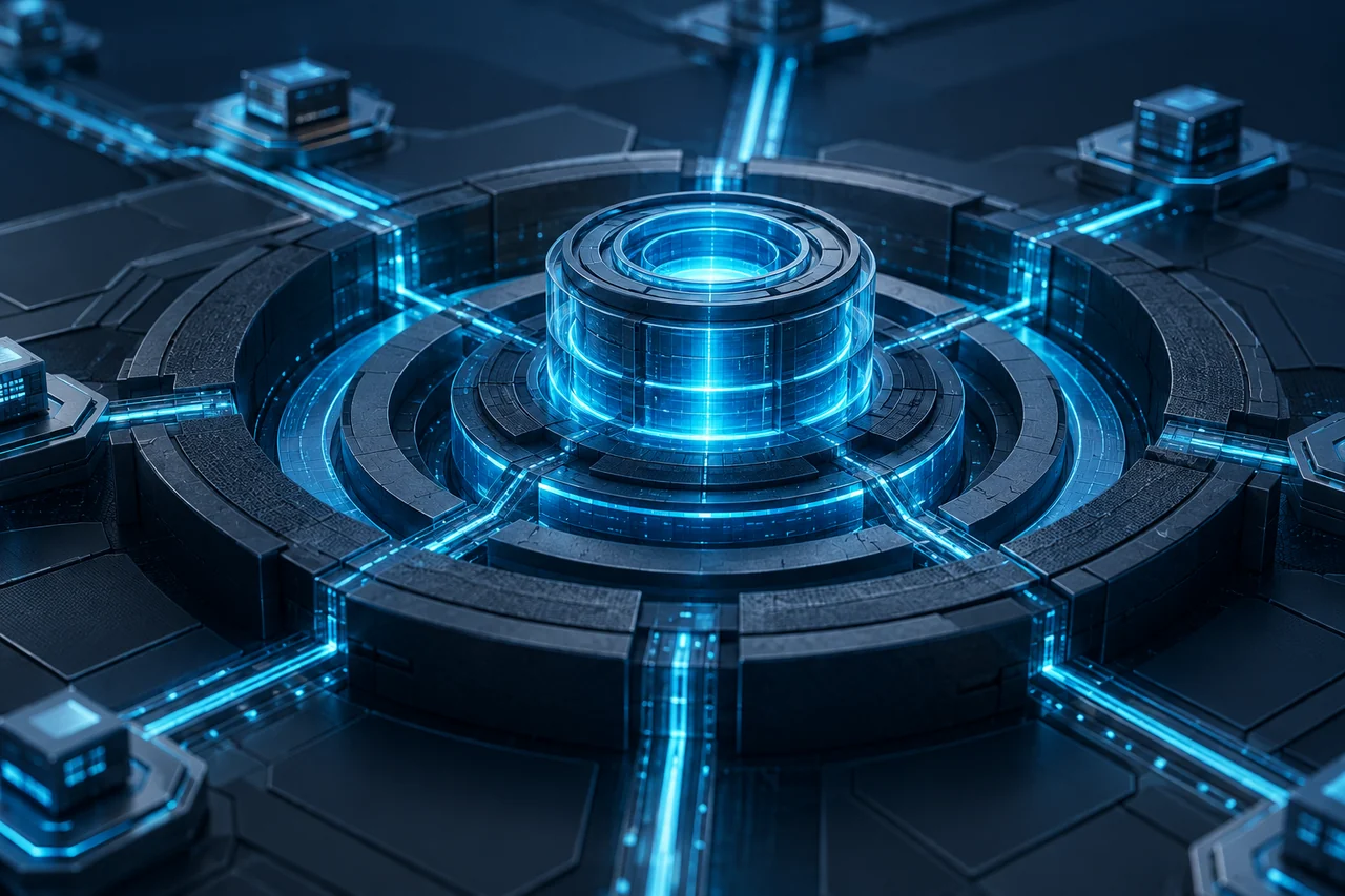 Secure digital foundation with cyber protection built into its core